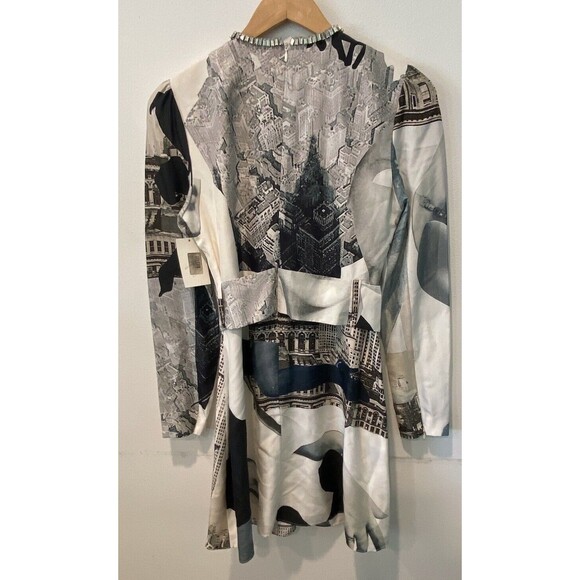 Carven Fashion Collections ModaOperandi New York City Silk Dress Size 40 - Picture 13 of 13